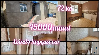 Saray Qesebesinde 3 Otaqlı Evində Kupçası, torpaqında kupçası olan Ev tecili satılır. 45000 manat