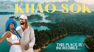 KHAO SOK TRAVEL VLOG | LEARN FROM OUR MISTAKE | THAILAND FLOATING BUNGALOWS!!!