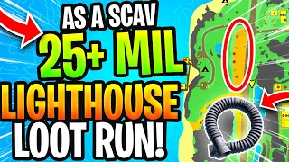 LIGHTHOUSE LOOT RUN MADE ME 25 MILLION AS SCAV ONLY! ESCAPE FROM TARKOV - MILITARY CORRUGATED TUBE