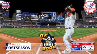 MLB The Show 23 New York Yankees | The World Series 2024 Road | New Roster 2024 - Gameplay PS5 HD
