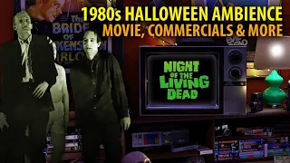 Halloween Ambience "Night of the Living Dead" (1980s Channel Surfing)