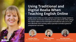 How to engage students using different kinds of realia when teaching English?