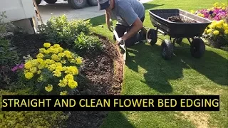 How to edge your flower beds like a BOSS