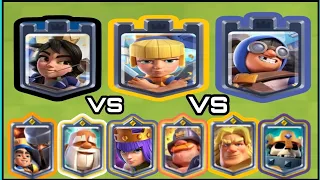 ALL TOWER TROOP VS ALL CHAMPIONS CARD