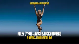 Miley Cyrus Vs Avicii & Nicky Romero - Flowers Vs I Could Be The One- Djs From Mars & Mo27Da Bootleg