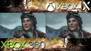 Rise of the Tomb Raider Xbox 360 vs Xbox Series X Graphics Comparison