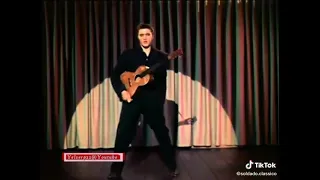 blue suede shoes  Elvis  screen test at paramount studios 1956