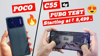 Poco C55 Pubg Test | Best Gaming Phone Under 10000 in 2023 ? No Gyroscope 😳