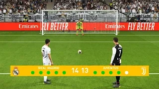 Real Madrid vs Juventus | Penalty Shootout | C.Ronaldo vs Hazard | Hazard to RM | PES 2019 Gameplay