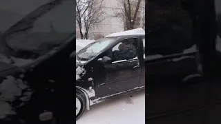 Снегопад в Москве. 13 февраля 2021. #снегопадвмоскве
