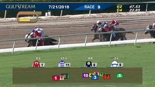 Gulfstream Park Carrera 9 - 21 de Julio 2018