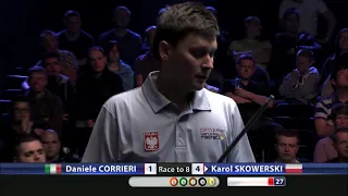 Daniele Corrieri vs Karol Skowerski | Quarter Final | 2014 World Pool Masters