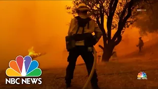 At Least 5 Dead As California Firefighters Battle More Than 500 Fires | NBC Nightly News