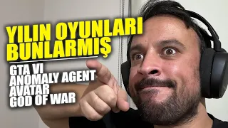 DÜNYADA SEÇİLEN YILIN EN İYİ OYUNLARINA BAKIYORUZ! GTA 6 PC HEMEN GELMİYOR, ANOMALY AGENT GELİYOR!