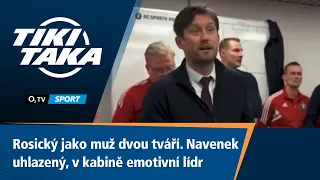 TIKI-TAKA: Rosický jako muž dvou tváří. Navenek uhlazený, v kabině emotivní lídr