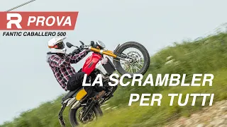 Fantic Caballero 500 Euro 5 - prova - come è fatto e come va lo scrambler più amato in italia