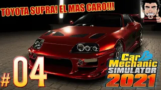 TOYOTA SUPRA REPARADO! NOS HACEMOS RICOS!  MECHANIC SIMULATOR 2021 GAMEPLAY ESPAÑOL