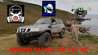 NISSAN PATROL GR Y61 40", Prueba Off Road, Test, Nissan Terrano 1 31",4X4 🔝