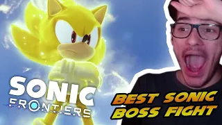 THIS HAS TO BE THE BEST SONIC BOSS FIGHT EVER | Sonic Frontiers