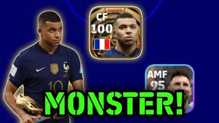 The Real Monster 🔥 • World Cup Final Mbappe | 100 Rated Epic Card