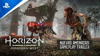 Horizon Forbidden West - Gameplay Tráiler 4K "NUEVAS AMENAZAS" PS5 en ESPAÑOL | PlayStation España