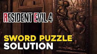 Resident Evil 4 Remake Chapter 7 Sword Puzzle Solution