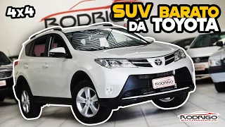 RAV4 O SUV BARATO DA TOYOTA que é  MELHOR e MAIS COMPLETO que o COROLLA! Toyota RAV4 4X4 CVT 2013