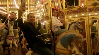 Carousel ride at HK Disney Feb.2024