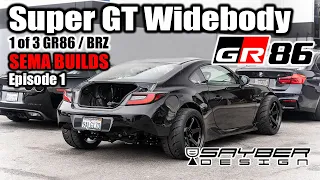 GR86 Widebody Build- Part 1 (GR86 Bolt-ons, ***Built-in Air Jacks***, Full Cage)
