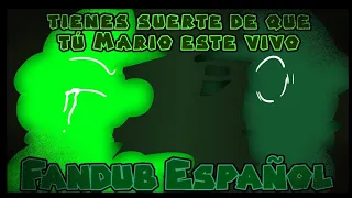 You're lucky YOUR Mario is even Alive | Fandub Español | Mario Madness V2 | By