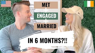 Met + Engaged + Married in 6 months- Part 1