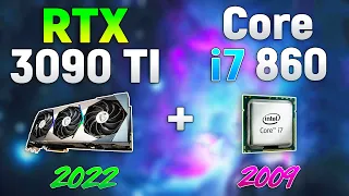 RTX 3090 Ti + 13 Year Old CPU - Test in 4K