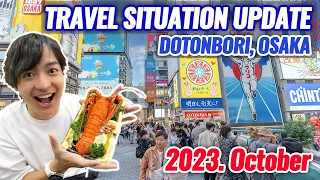 Osaka Travel Situation Update, Street Foods and New Tsutenkaku Observatory Ep.432