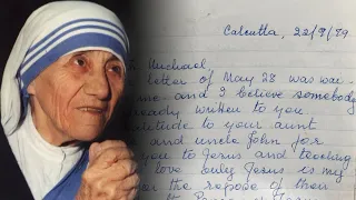 Mother Teresa's Letter to her Spiritual Director - Fr. Michael van der Peet, SCJ