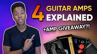 4 Types Of Guitar Amps Explained! (Amp Giveaway)