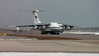 ✈Ил-76 и Сложная орнитологическая обстановка RA-76669