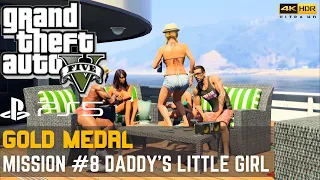 GTA 5 PS5 Remastered - Mission #8 - Daddy's Little Girl [Gold Medal] 4K HDR