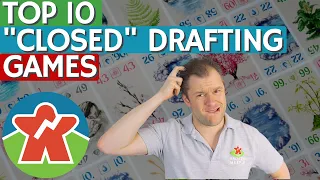 Top 10 "Closed" Drafting Games