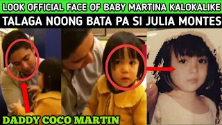 LOOK! OFFICIAL FACE OF BABY MARTINA KAMUKHANG KAMUKHA  NI JULIA MONTES NOONG BATA PA SIYA. MUST SEE