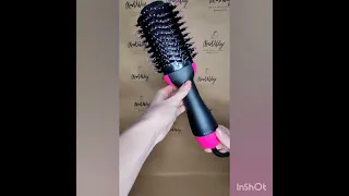 Видео Обзор!!! Фен щетка, стайлер для укладки волос, Расческа с феном One Step Hair Dryer and Styler