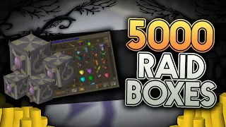 I Spent *15 BILLION* On 5,000 Raid Boxes and THIS Happened... | Dreamscape RSPS : $500 GIVEAWAY