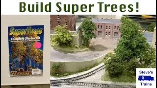 Super Trees! Building model trees from the Scenic Express Super Trees kit