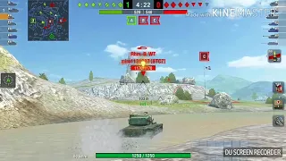 World of tanks blitz gameplay amx 13 90 ( best of my team)