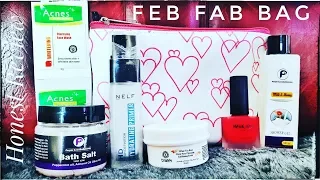 Fab Bag February 2018 | Unboxing & Honest Review | XOXO Edition | Is it worth Buying?