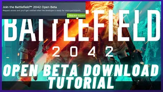 Battlefield 2042 How to Pre-Download Beta!!! [Tutorial]