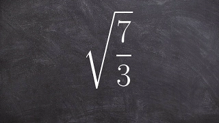Simplify a fraction under a square root - Legal cheating for math