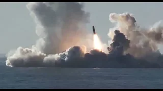 Russian Submarine Launches RSM-56 Bulava Ballistic Missile