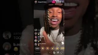 King Von Instagram Live with Toosi and Ynw Bortlen