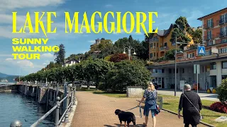 Discover the Charm of Lake Maggiore, Italy Walking Tour - 4K Dolby Vision