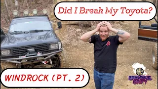 Windrock Off-Road Park (Part 2). Tackling Steep Inclines with the New Toyota Pickup - Sketchy Brakes